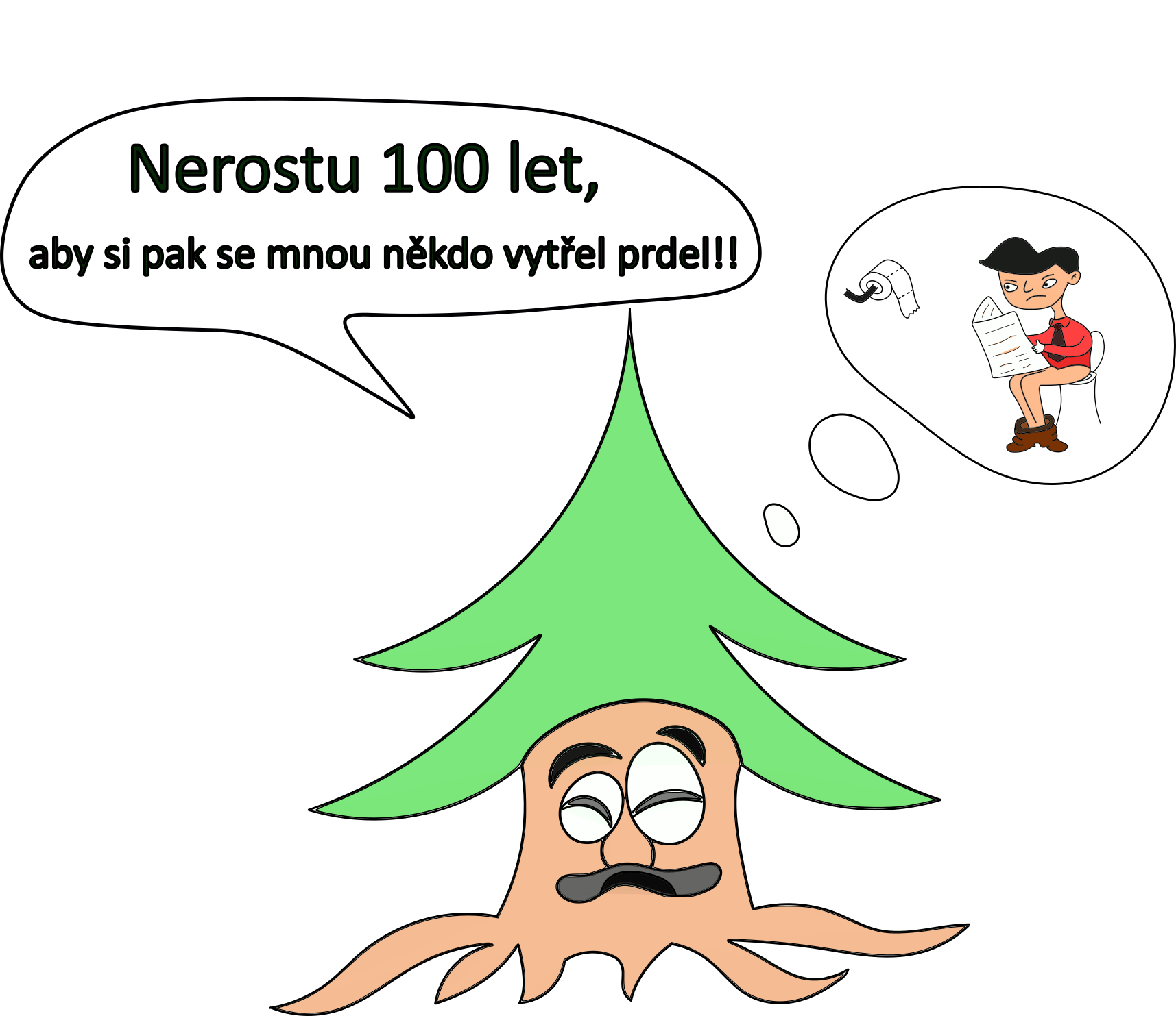 Když Stromy řeknou Papíru STOP!