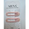 Siena set růžových sponek (Barva Růžová)