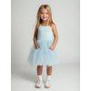 Šaty Dolly s tylovou sukní světle modré (Velikost 0 - 1 r)