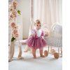 Tylová sukně Bellarco dusty pink
