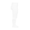 cotton tights with side grossgran bow white