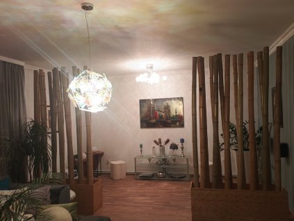 Interiér/Ložnice/Koupelna/Obývák