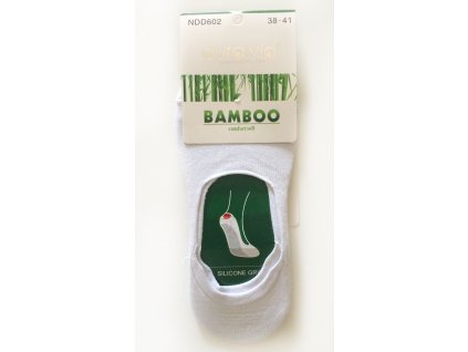 Bambusové ťapky - bílé - 1 pár
