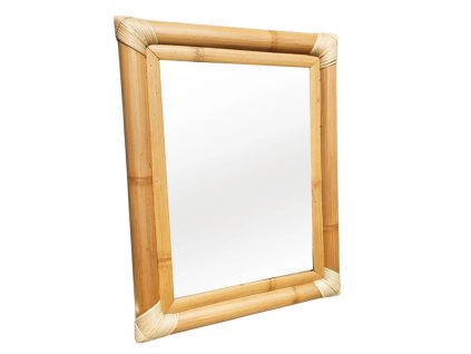 bambusz keretes tukor 60 x 45 cm