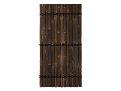 felkor bambuszrud keritespanel sotetbarna 90 x 180