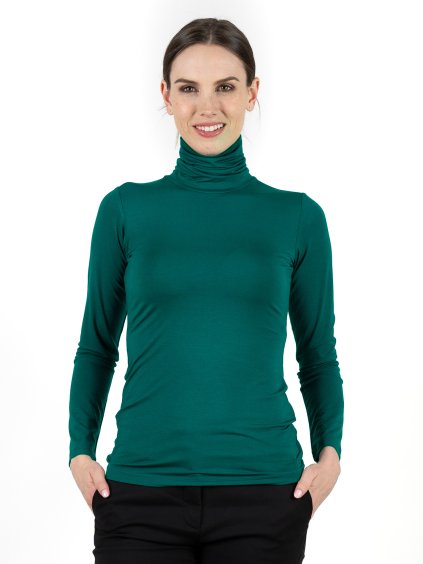 Bambusový Rolák Tmavě Tyrkysový Dámský 2.0