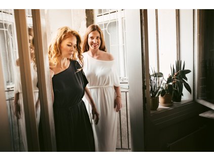 Bamwoo Šaty Nudo bambus černé