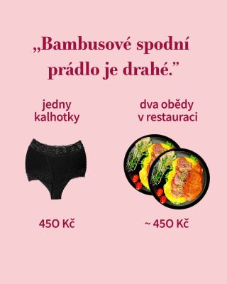 Ačkoliv se na první dojem může zdát bambusové prádlo příliš drahé, investice do něj se vyplatí 🫶🏼 O benefitech bambusu...