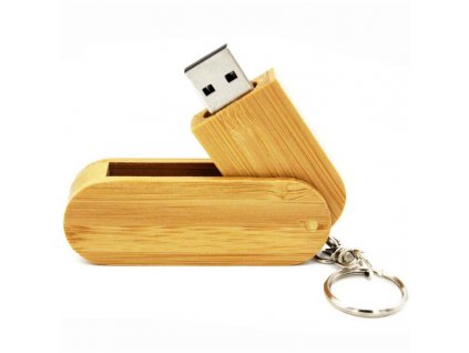 Carbonized bamboo jaster wooden rotatable usb flash drive variants 0