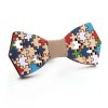 1 fashion wooden bowtie gentleman bow ties variants 0