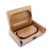 Walnut wood jaster customize logo wooden box perso variants 2