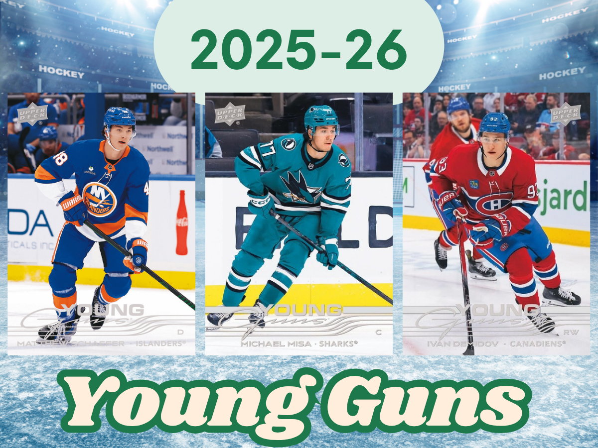 2025-26 Upper Deck Young Guns Checklist