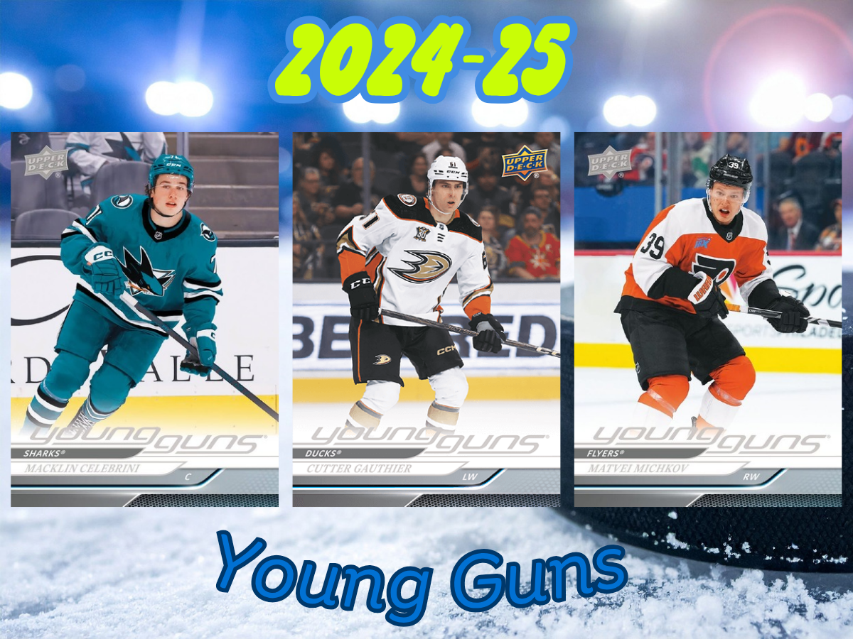 2024-25 Upper Deck Young Guns Checklist