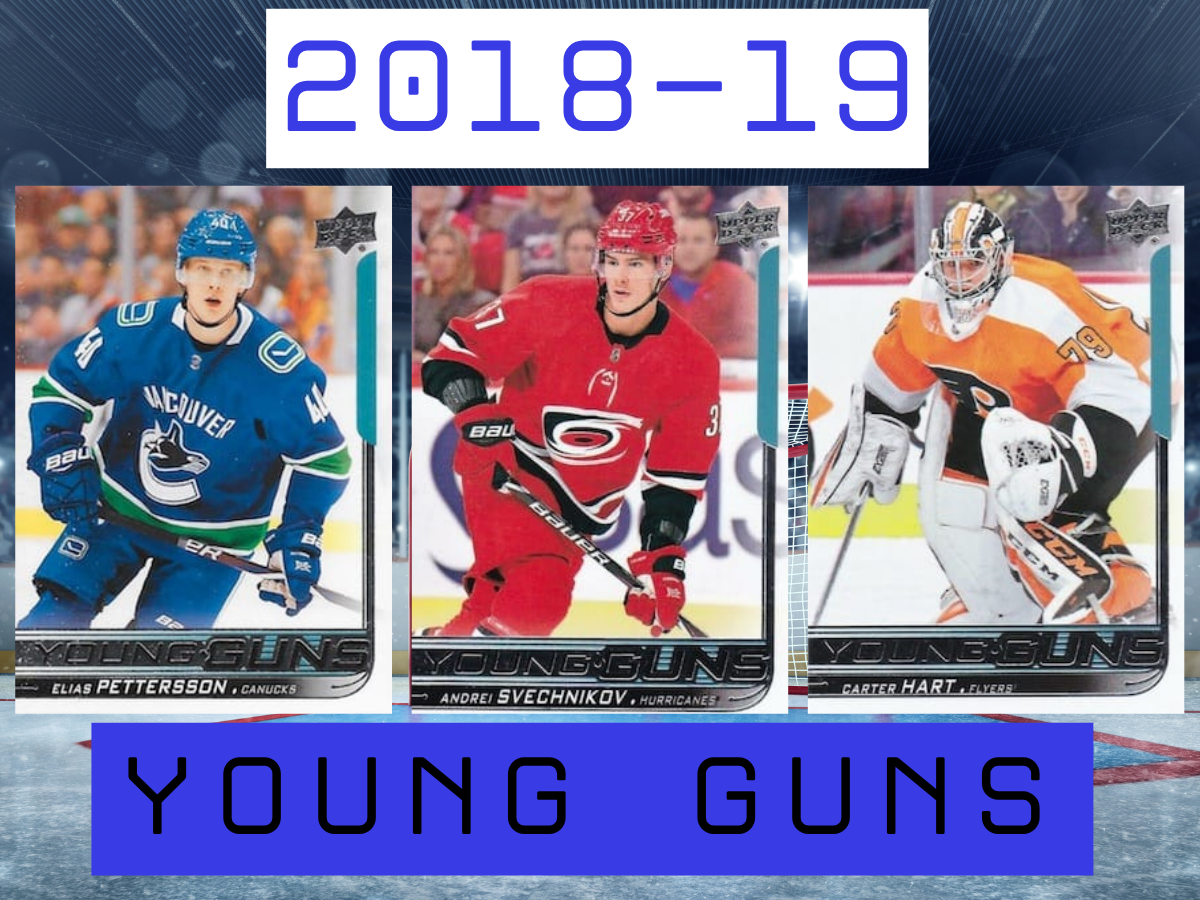 2018-19 Upper Deck Young Guns Checklist
