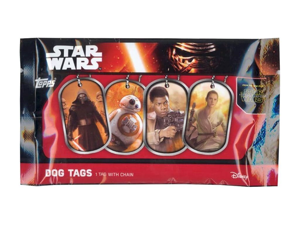 2015 Topps Star Wars The Force Awakens Dog Tags Pack