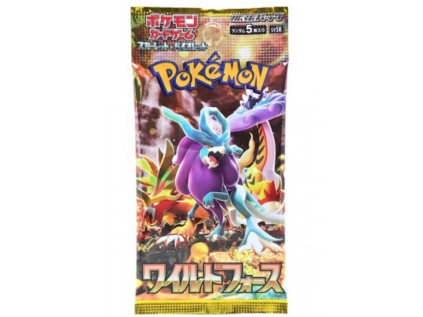 Pokémon TCG Wilf Force Booster Pack Japonský