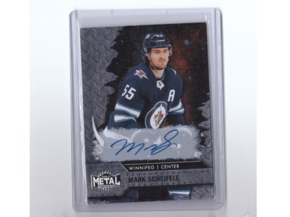 2020-21 Skybox Metal Universe MARK SCHEIFELE Auto Podpis