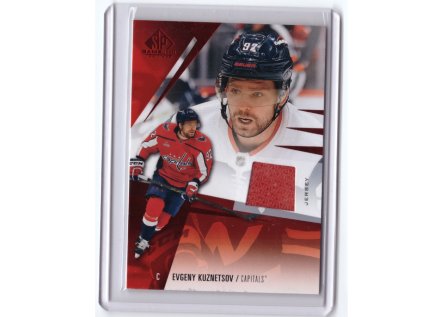 2023-24 UD SP Game Used EVGENY KUZNETSOV Red Jersey