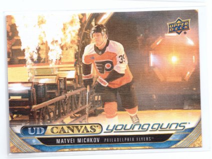 2024-25 UD Extended Series MATVEI MICHKOV UD Canvas Young Guns