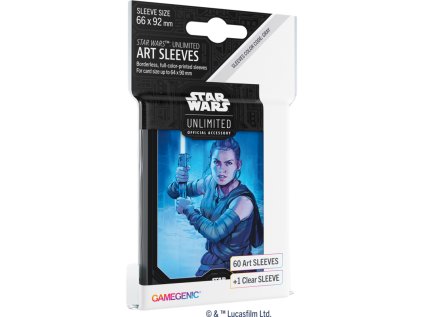 gamegenic star wars unlimited art sleeves rey 2441435075