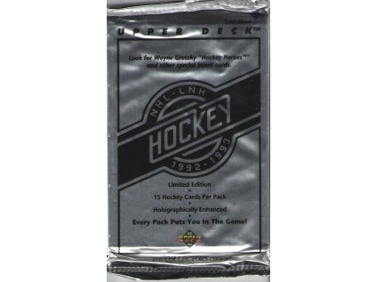 1992-93 Upper Deck NHL Hockey Pack