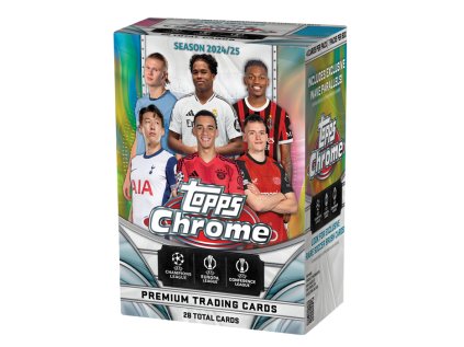 2024/25 Topps Chrome UEFA Club Competitions Blaster Box