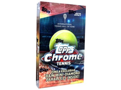 2021 Topps Chrome International Tennis Hall of Fame Hobby Lite Box