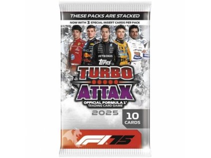 2025 Topps F1 Formula 1 Turbo Attax Balíček