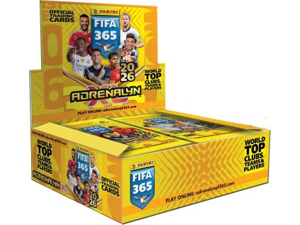 PANINI FIFA 365 2025 2026 ADRENALYN karty BOX 24 ks a157396210 10374