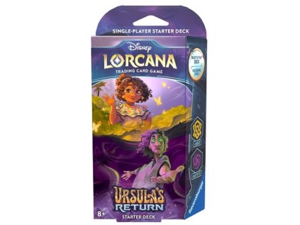 Disney Lorcana Ursula's Return Starter Deck Amber & Amethyst (Mirabel/Bruno)