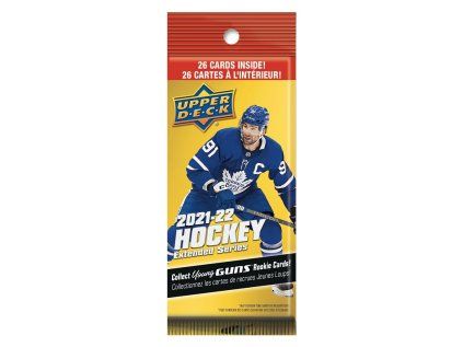 2021-22 Upper Deck Extended Series Hockey FAT Pack Pack