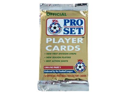 1991/92 Pro Set Premier League Part 1 Pack
