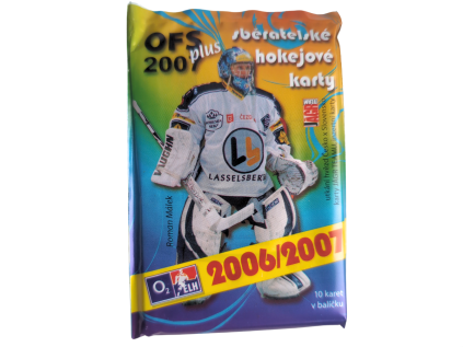 2006-07 OFS Plus Sběratelské Hokejové Karty Pack
