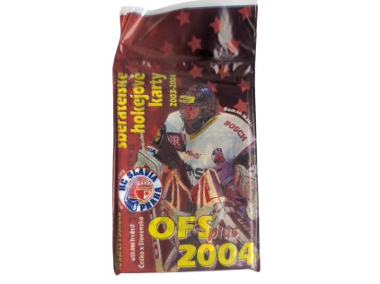 2003-04 OFS Plus Sběratelské Hokejové Karty Balíček