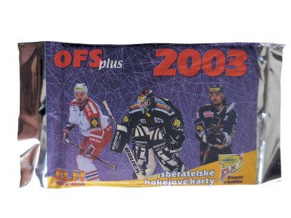 2002-03 OFS Plus Sběratelské Hokejové Karty Balíček