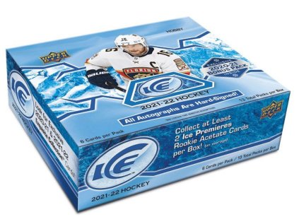 2021-22 Upper Deck Ice Hockey Hobby Box