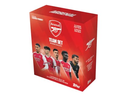 2023-24 Topps Arsenal FC Team Set Soccer Box