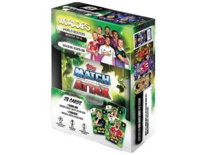 2025/26 Topps Match Attax UEFA Champions League World Beaters Booster Tin 1