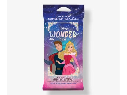 2025 Topps Disney Wonder Fat Pack Balíček