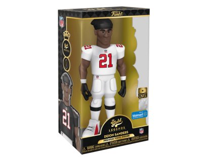Funko Gold Legends DEION SANDERS Premium Vinyl Figure NFL White Jersey Figúrka 30 cm