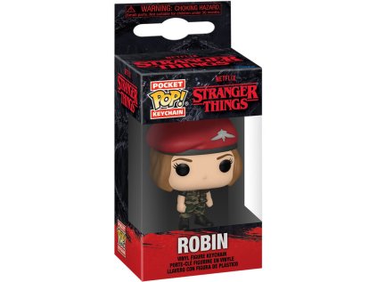 Funko Pop Pocket Keychain Netflix Stranger Things HUNTER ROBIN Klíčenka
