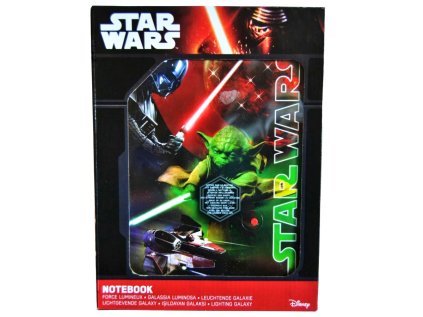 Star Wars Lighting Galaxy Notebook/Zápisník