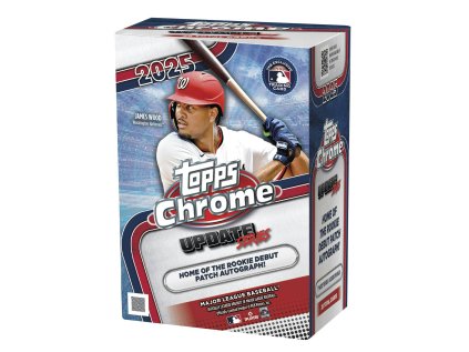 2025 Topps Chrome Update Series Baseball Blaster Box