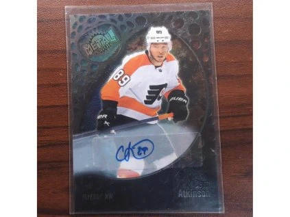 CAM ATKINSON Metal Universe Auto Podpis