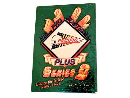 1992 NFL Pro Football Pacific Plus Series 2 Pack