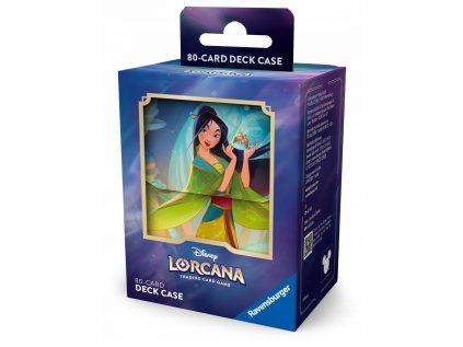 Disney Lorcana Fabled Mulan Deck Box