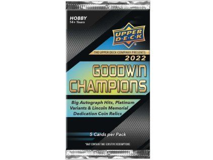 2022 Upper Deck Goodwin Champions Hobby Balíček