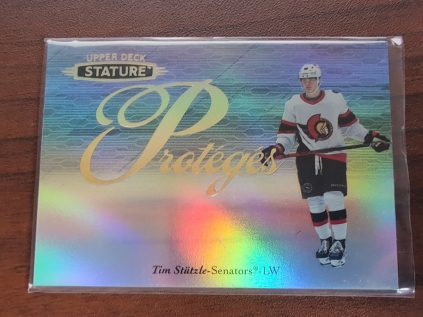 2020-21 Upper Deck Stature TIM STUTZLE Proteges Ottawa Senators