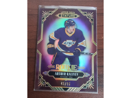2020-21 Upper Deck Stature ARTHUR KALIYEV Rookie Limit /85