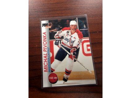 1992-93 Pro Set #201 MICHAL PIVONKA